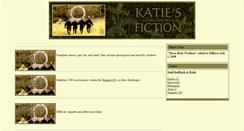 Desktop Screenshot of katiefic.shriftweb.org
